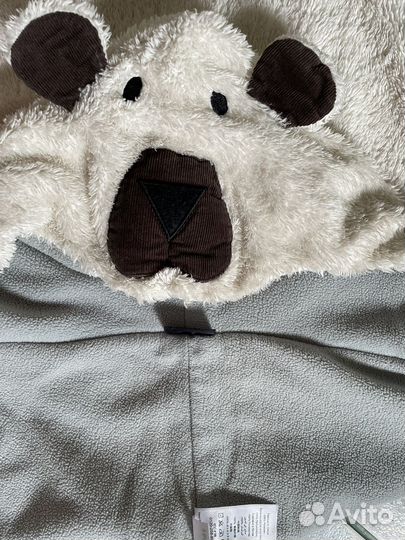 Детский плед мишка