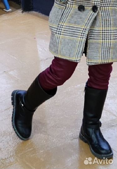 Демисезонные сапоги для девочки 30р