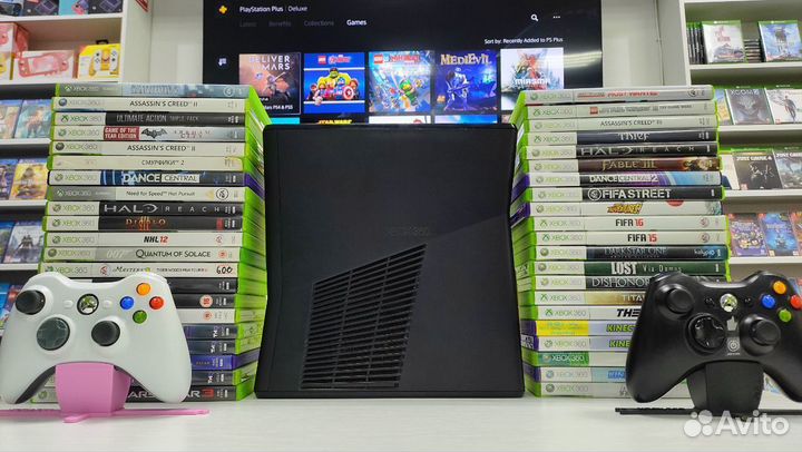 XBox 360 прошит + куча игр