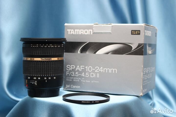 Tamron SP AF 10-24mm f/3.5-4.5 DI II для Canon