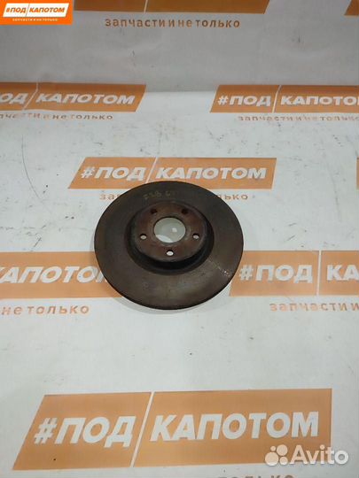 Диск тормозной передний Ford Focus 3 2011