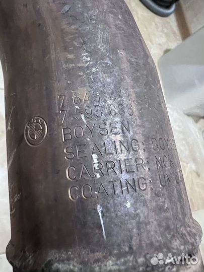 Катализaторы bmw f10 550i n63 2014 пробег 129