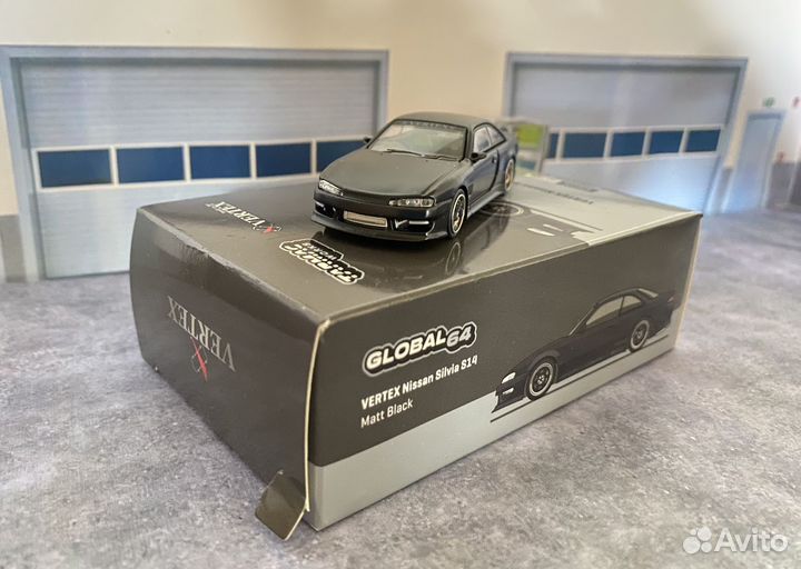 Tarmac works Vertex Nissan Silvia S14 Matt Black