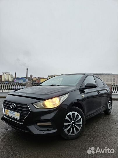 Hyundai Solaris 1.4 AT, 2017, 164 000 км