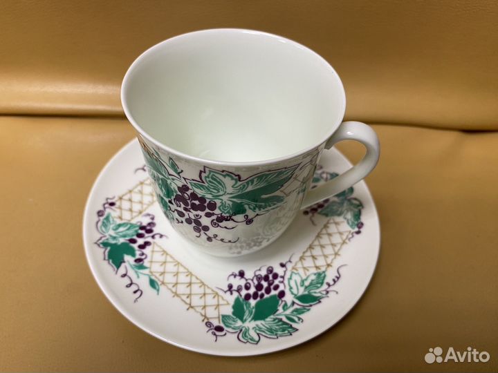 Кофейная пара лфз костяной фарфор