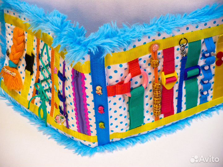 Бизиборд мягкий новый