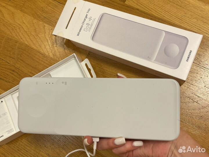 Быстрая беспроводная зарядка samsung EP-P6300