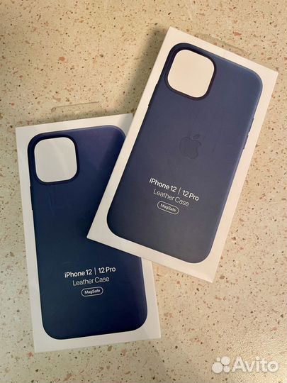 Оригинальные кожаные чехлы на iPhone 12