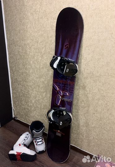 Сноуборд комплект Nidecker ботинки