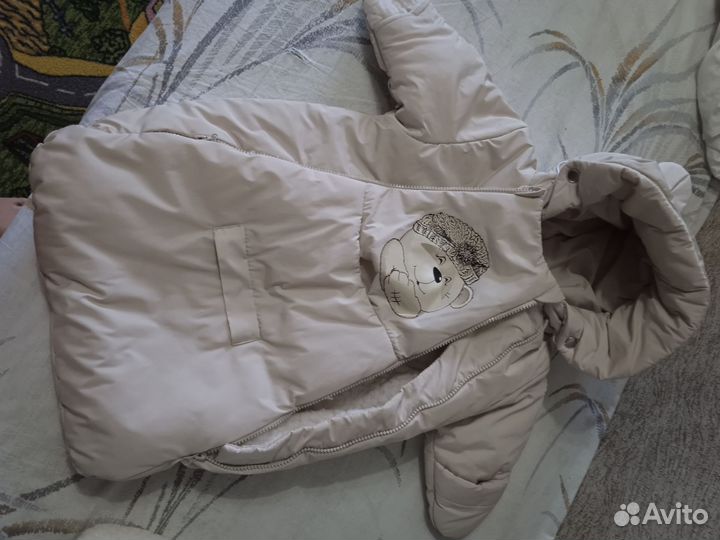 Конверт зимний на выписку