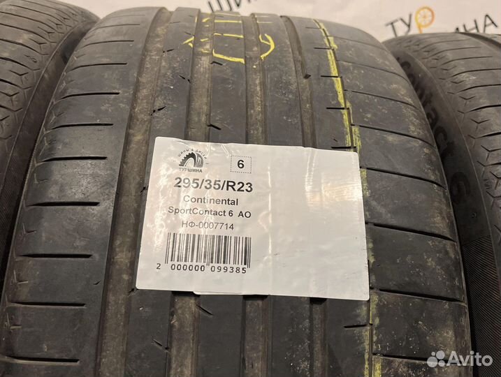 Continental SportContact 6 295/35 R23 94Y