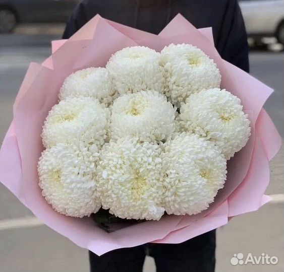 Хризантемы Крупные букет