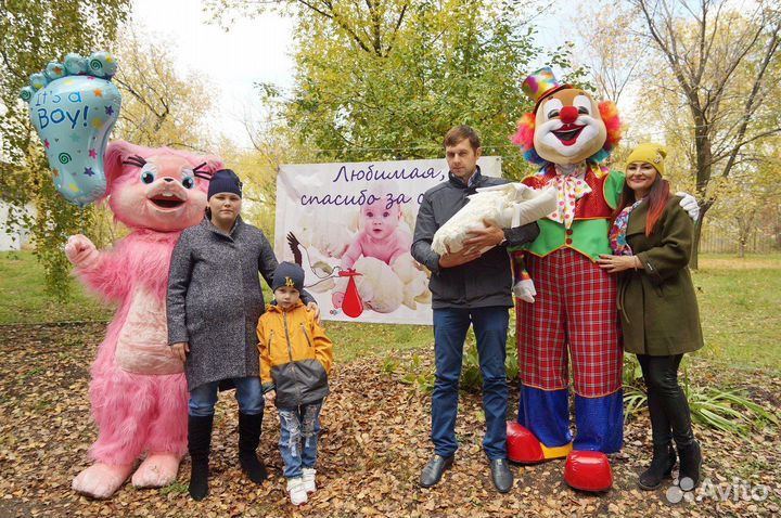 Ангелы на Выписку из роддома, автоукрашения