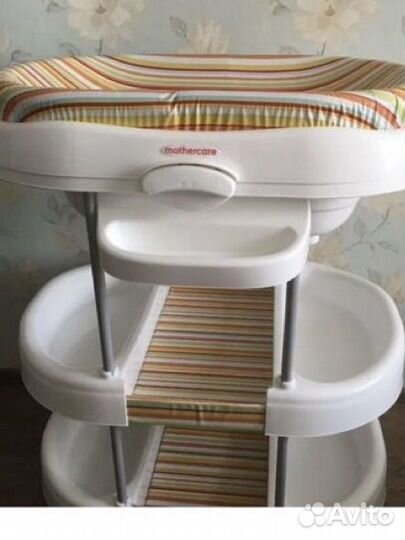 Ванночка и пеленальный столик mothercare 2в1