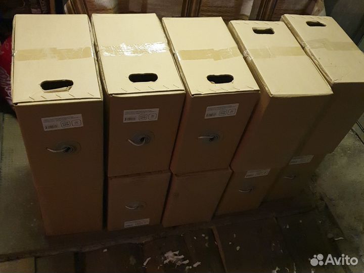 Кабель UTP cadena 4pr Cat 5e 305м медь