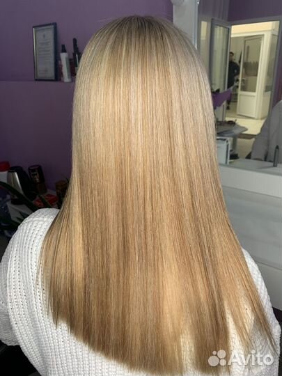 Кератин, ботокс, окрашивание