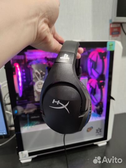 Игровые наушники с микрофоном hiperX cloud stinger