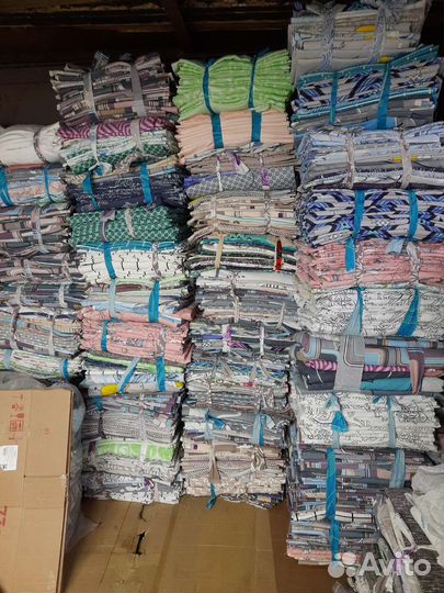 Бязь крупным лоскутом на вес, есть детские