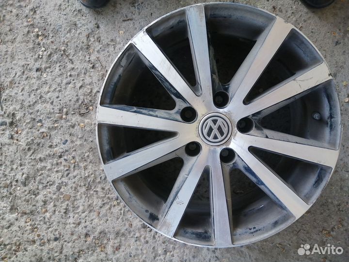 Литые диски r16 на volkswagen jetta