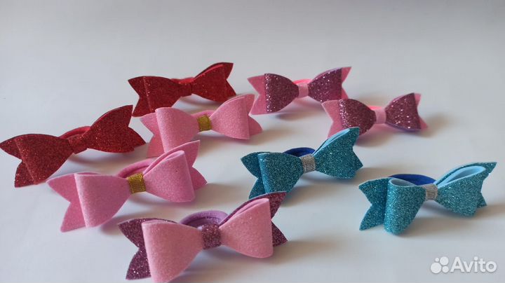 Резинка из фоамирана Бантик ручной работы