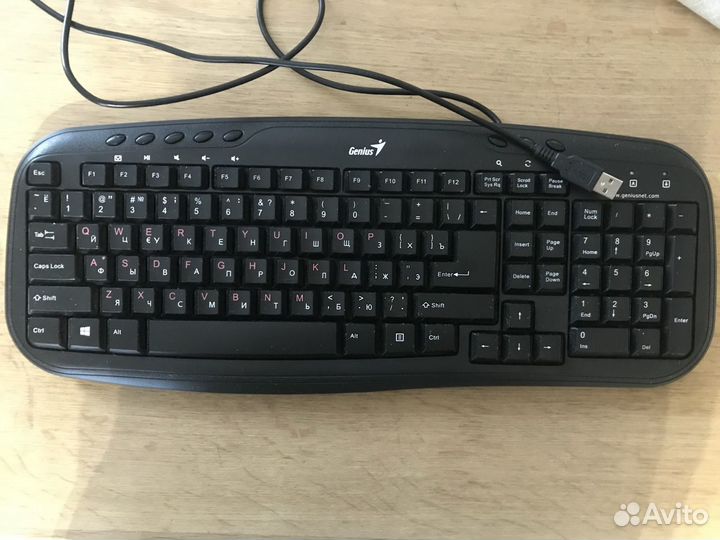 Клавиатура Genius KB-M200 Black USB