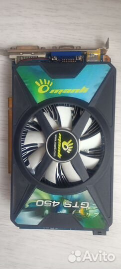 Видеокарта Nvidia GeForce gts450 1GB