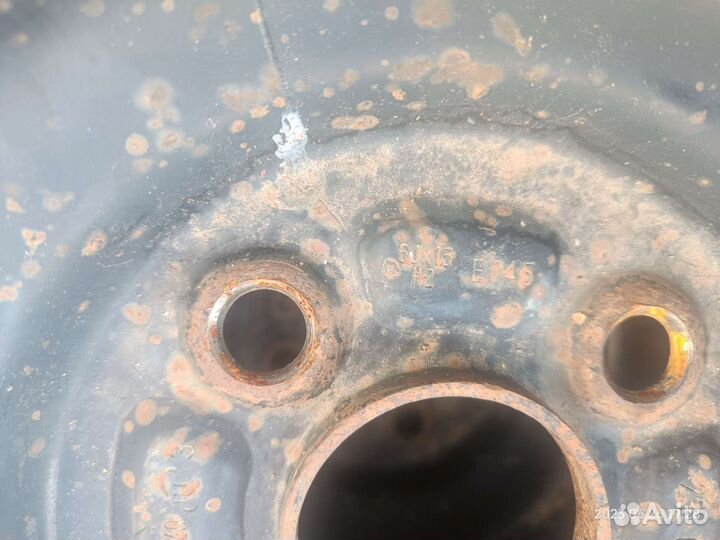 Штампованные диски r15 4x100 бу