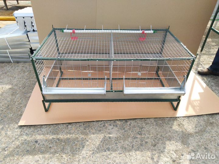 Клетка для 12-15 бройлеров и кур несушек