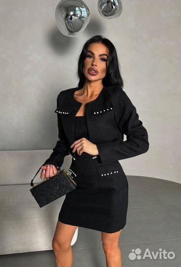 Костюм Двойка с юбкой Miu Miu