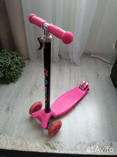 Самокат детский трехколесный бу