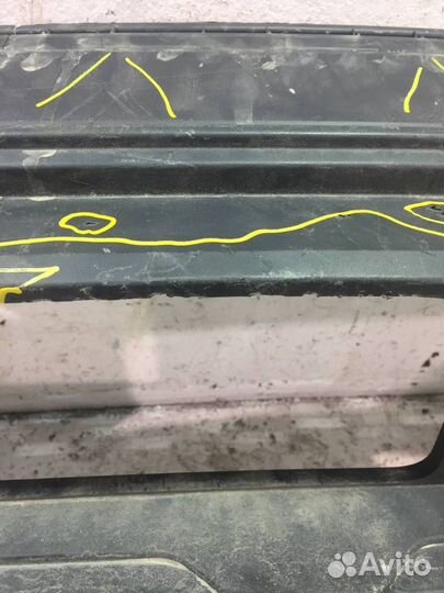 Юбка бампера заднего