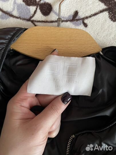 Жилетка из песца черная 44-46