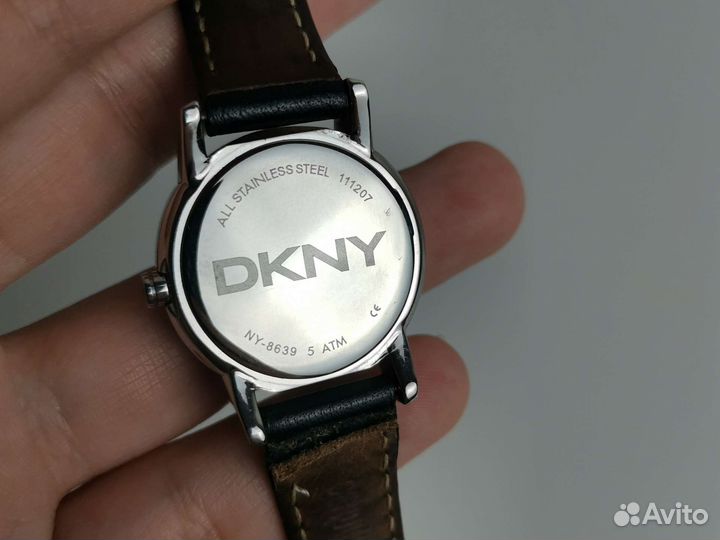 Кварцевые часы dkny NY8639 черные