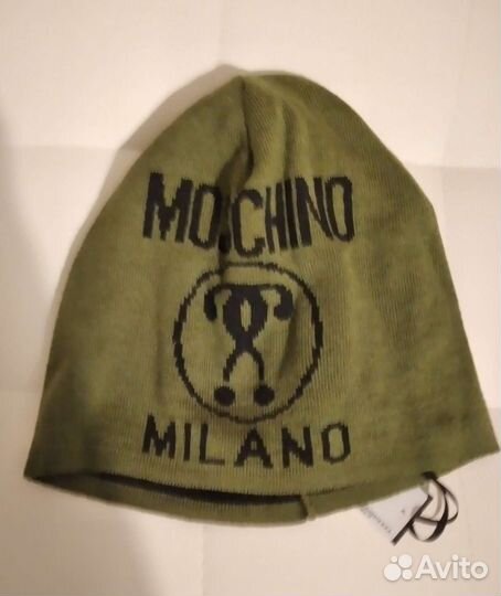 Мужская шапка Moschino оригинал