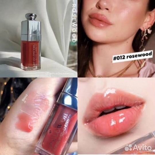 Масло для губ Dior addict lip glow oil оригинал