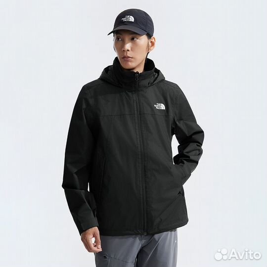 THE north face sangro Windbreaker Jackets Unisex Cosmic Black Comes With Canvas Bag (M)(54)