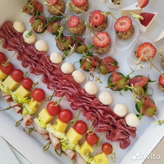 Фуршет. Закуски. Кейтеринг. Гастробоксы. Банкет