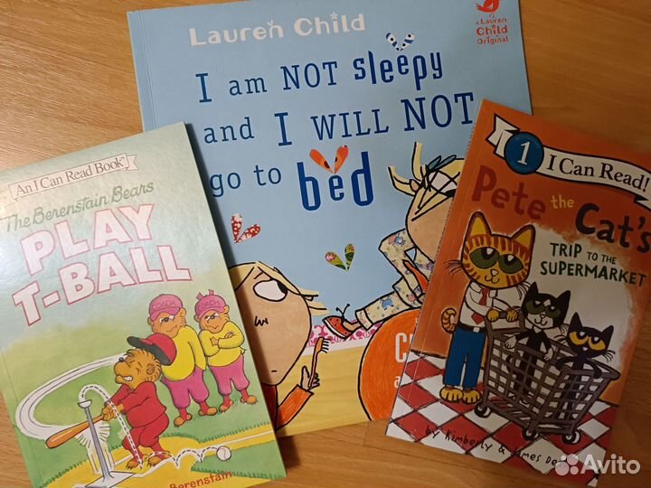 Книги на английском для детей (3шт)