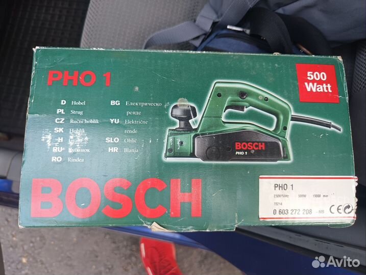Электрически рубанок Bosch pho 1