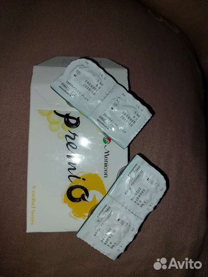 Линзы premio на -3