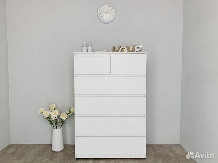Комод 4+2 на 6 ящиков + полка в подарок