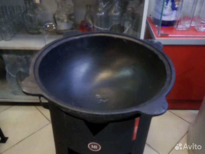 Казан чугунный 12 литров