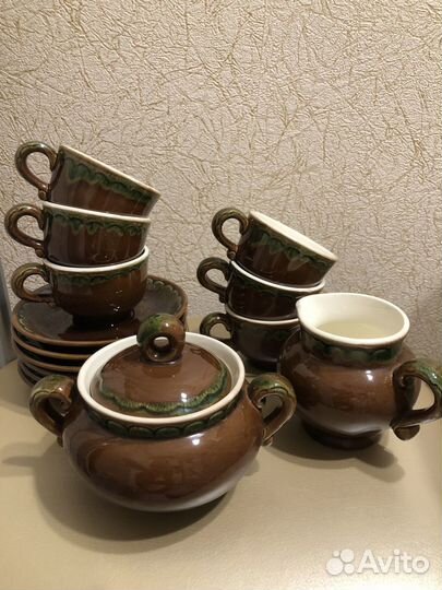 Сервиз кофейный/чайный керамический СССР
