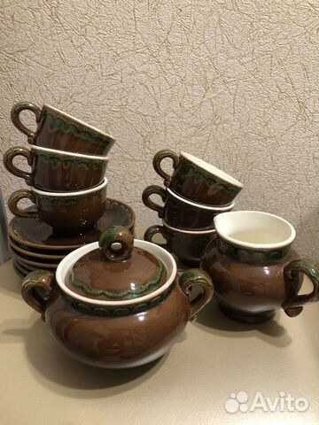 Сервиз кофейный/чайный керамический СССР