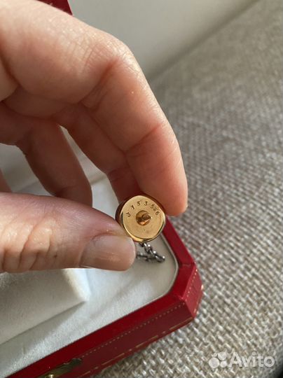 Cartier trinity держатель для пробки оригинал