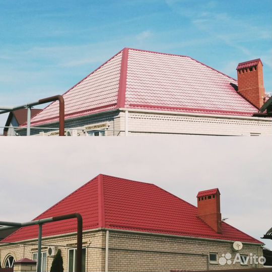 Мойка покраска крыш