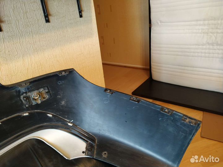 Накладка заднего бампера нижняя бмв Х 1 2011год