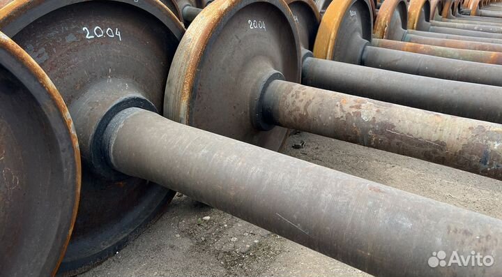 Колесная пара б/у для грузового вагона
