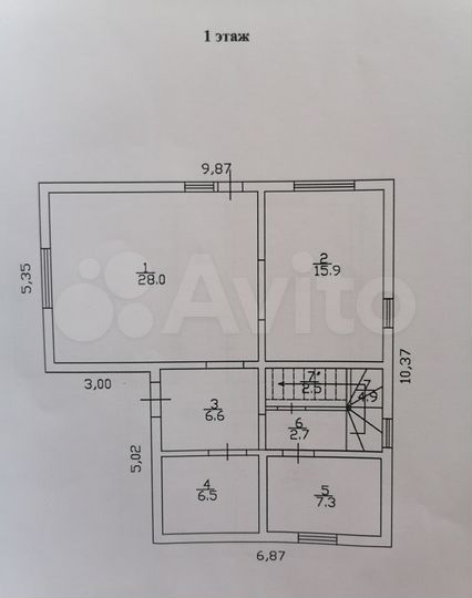 Дом 150 м² на участке 8 сот.