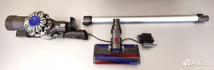 Пылесос Dyson DC62 (V6) - Аккумулятор - 24 мин